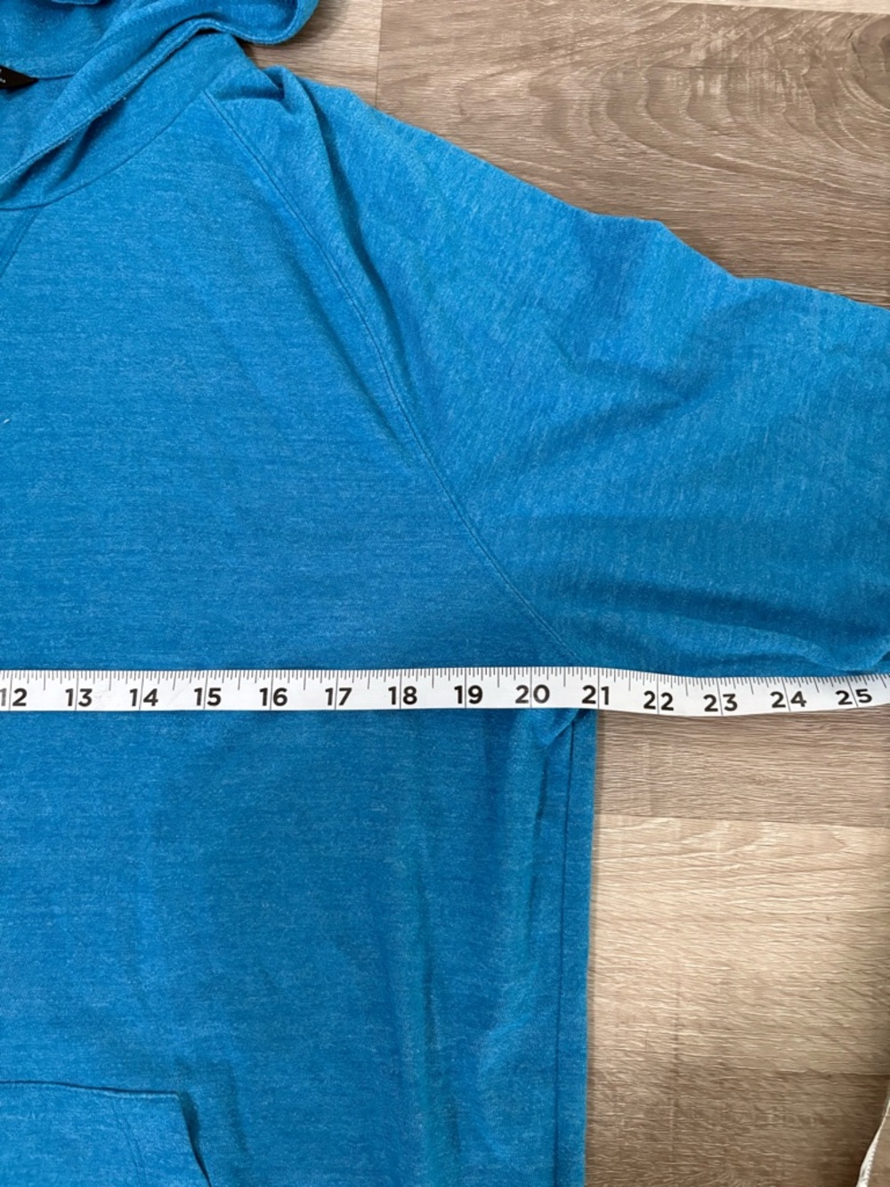 The North Face  Men's Blue Hooded Long-Sleeve Shirt - Picture 7 of 8